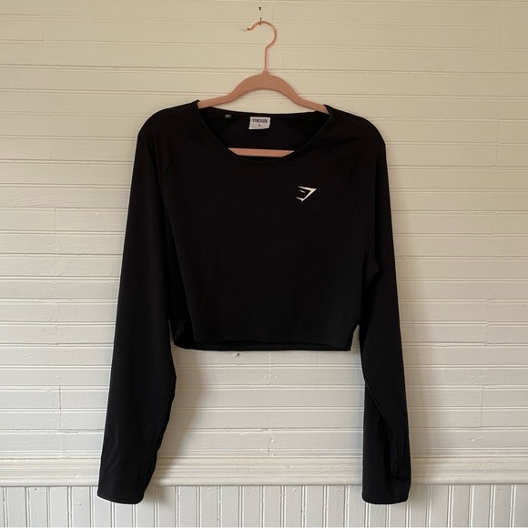 Gymshark Tops - Gymshark Training Long Sleeve Crop Top